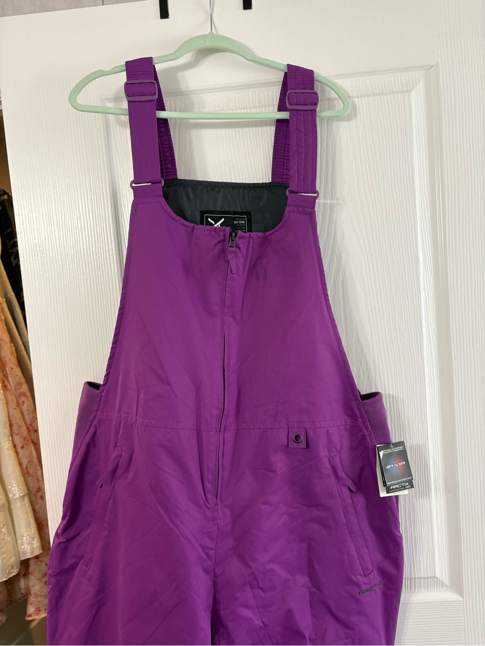 Arctix Amethyst Purple Bib Snow Overalls
